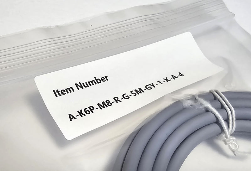 Schmersal A-K6P-M8-R-G-5M-GY-1-X-A-4 Safety Sensor Cable 101206011 6-Wire - New
