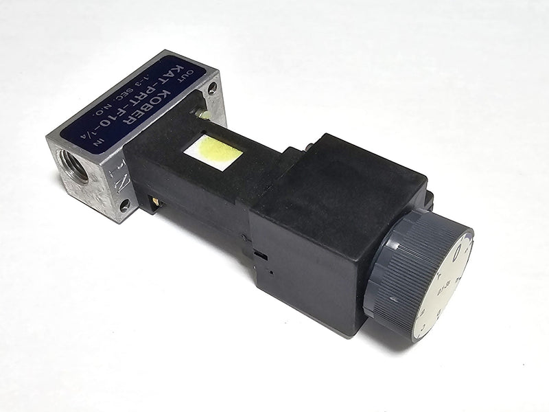 Parker PRT-F10 Pneumatic Timer Delay 0.1-3 Sec. Kober KAT-PRT-F10-1/4 - New