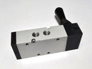 Camozzi 474-900TF 5/3-way Open Center Manually Actuated Lever Spool valve