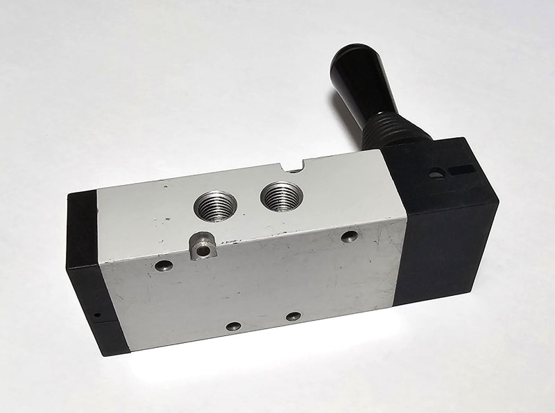 Camozzi 474-900TF 5/3-way Open Center Manually Actuated Lever Spool valve