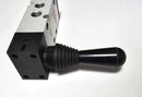 Camozzi 474-900TF 5/3-way Open Center Manually Actuated Lever Spool valve