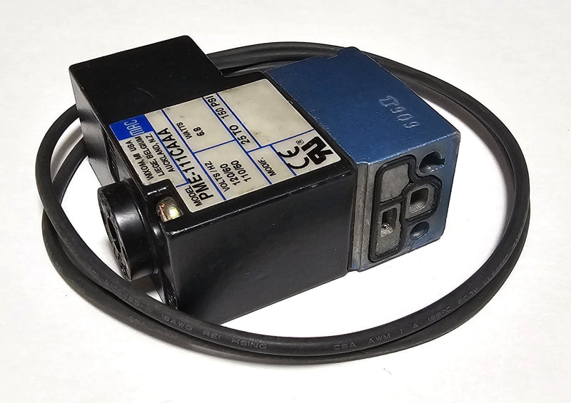 MAC PME-111CAAA 120VAC 25-150 PSI Pneumatic Solenoid Assembly 13" Leads - Used