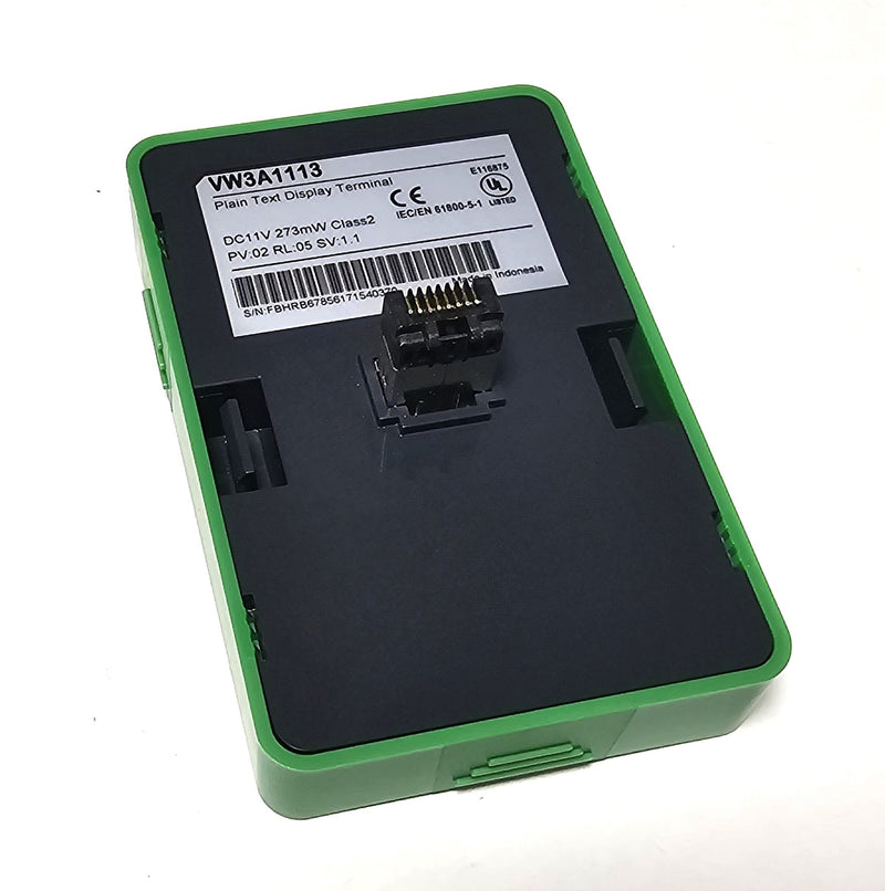 Schneider VW3A1113 Altivar Inverter Drive Plain Text Display Terminal - New