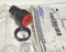 Allen Bradley 800EP-E4 Red Extended Push Button - New / Sealed