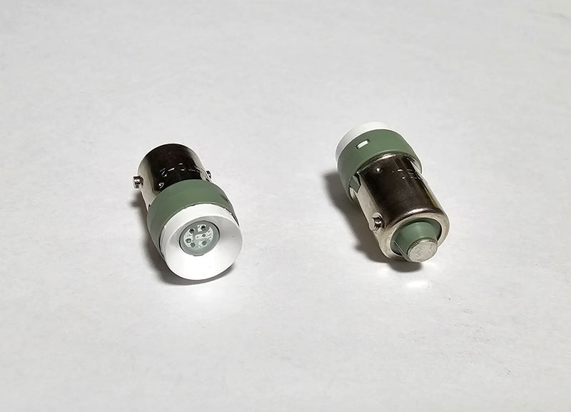 IDEC LSTD-2G ( Lot of 2 ) Green LED Push Button Lamp 24VDC - New