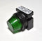 C3Controls FVLU24LW Green Lens 24V AC/DC Panel Indicator Pilot Light - New