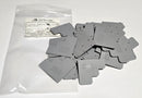 C3Controls WTB2-EPTL2S ( Lot of 30 ) Grey TL2 Terminal Block End Barrier - New