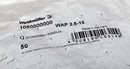 Weidmuller WAP 2.5-10 ( 50-Pack ) Tan Terminal Block End Plate Barrier - Sealed