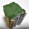Entrelec M6/8P ( Lot of 11 ) Green / Yellow Ground Terminal Block - New