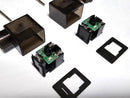 Solenoid 3-Wire DC Din Connector / Black ( Lot of 2 )  w/ LED indicator - New