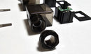 Solenoid 3-Wire DC Din Connector / Black ( Lot of 2 )  w/ LED indicator - New