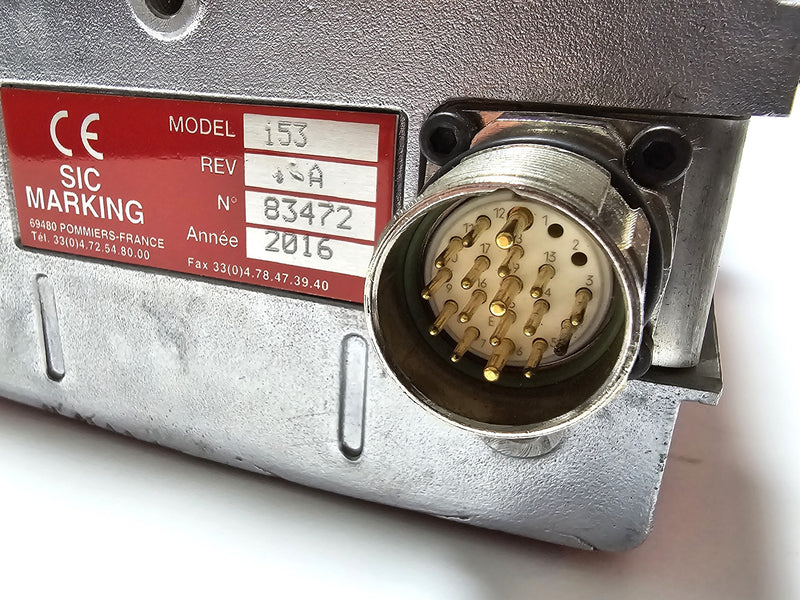 SIC Marking i53 Rev.A Etcher Dot Peen Marking Machine i53-80 Head - Used