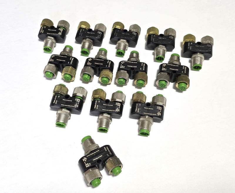 Murr Elektronik 7000-41121-0000000 ( Lot of 13 ) T Coupler I/O Splitter  - Used