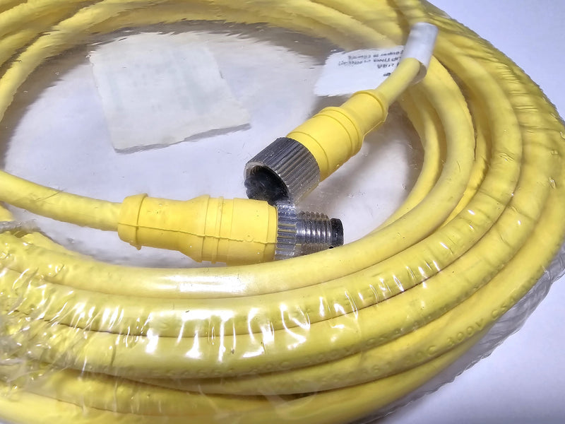 Mencom MDCP-8MFP-10M MDC (M12) Male to Female Shielded 8-Pin 10m Cable - New