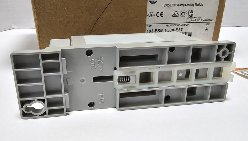 Allen Bradley 193-ESM-I-30A-E3T E300 / E200 30Amp Sensing Module - New