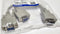 Omron / Adept 00411-000 DB9 Splitter Male to (2) Female Cable Set - New / Sealed