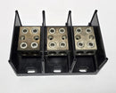 Ferraz Shawmut 69123 Power Distribution Block 3-Pole Dual 350MCM Lugs 600V - New
