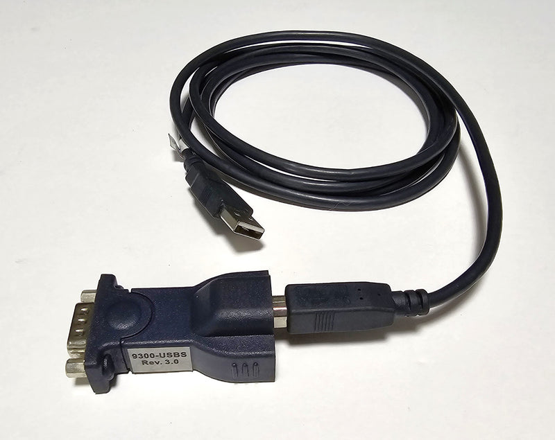 USB to Serial Adaptor 9300-USBS Rev. 3.0 PLC Programming Cable- Used / Excellent