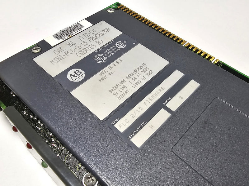 Allen Bradley 1772-LV PLC-2/15 Series B Programmable Controller & Key