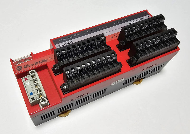 Allen Bradley 1791DS-IB12 CompactBlock 12 Inputs 24VDC DeviceNet - Used