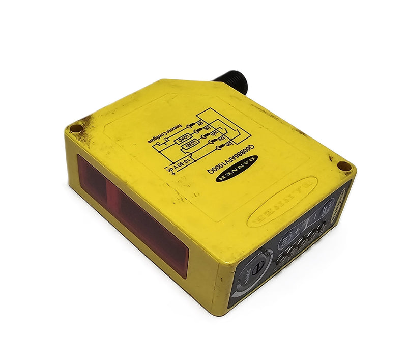 Banner Q60BB6AFV1000Q Photoelectric Sensor 10-30 VDC - Used