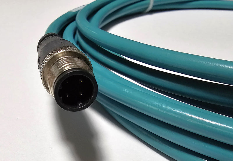 Allen Bradley 1585D-M4UBDF-5 M12 Male Str. - Female Str. 5M Ethernet Cable - New