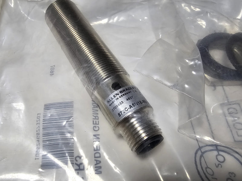 Allen Bradley 872C-A5N18-R3 Shielded Inductive AC Sensor 18mm - New / Sealed