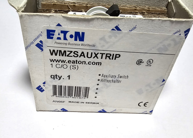Eaton WMZSAUXTRIP Circuit Breaker Auxiliary Switch - New in Box