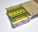 ABB Entrelec 1SNK510150R0000 Ground Green-Yellow Box of 20 Terminal Blocks - New