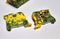 ABB Entrelec 1SNK510150R0000 Ground Green-Yellow 20-Pack Terminal Blocks - New