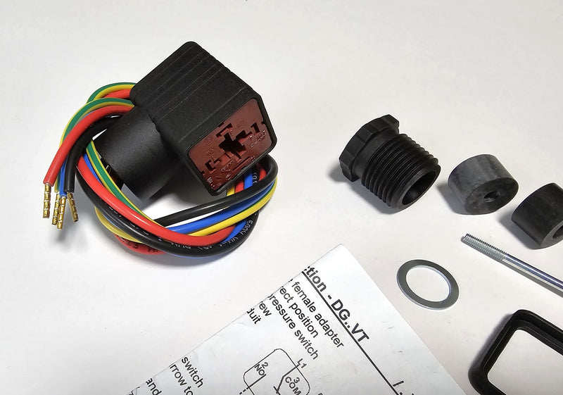 Honeywell DG300VCT1-6W /B Gas Pressure Switch 75454586 Din Connector Kit - New
