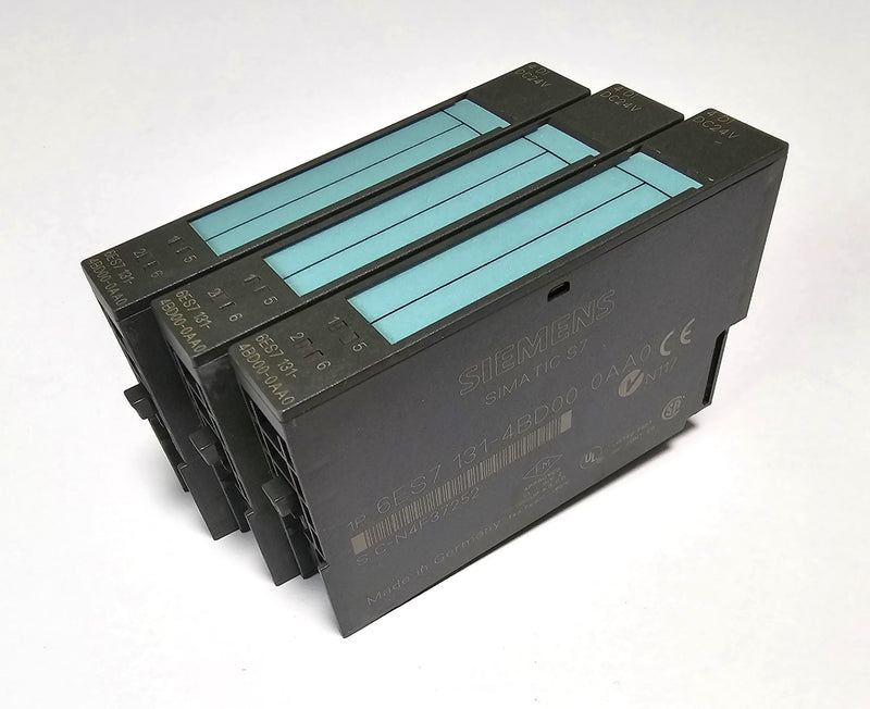 Siemens Simatic S7 6ES7 131-4BD00-0AA0 ( Lot of 3 ) Digital input Module