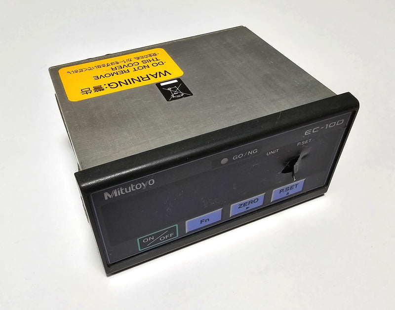 Mitutoyo EC-10D 542-007 Linear Gauge Control Panel Display