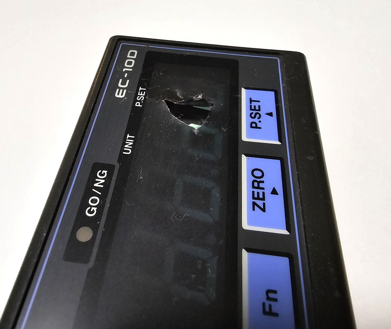 Mitutoyo EC-10D 542-007 Linear Gauge Control Panel Display