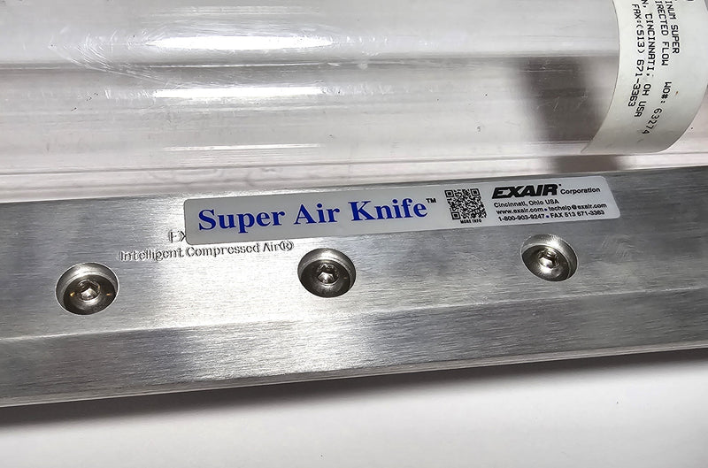 EXAIR 110012 12" Aluminum Super Air Knife Directed Flow - New