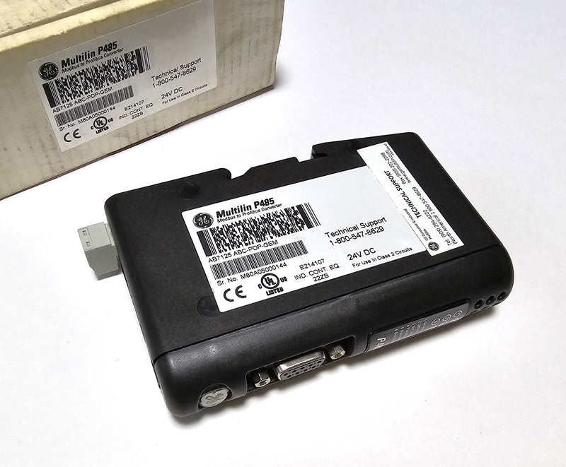 GE AB7125 ABC-PDP-GEM Multilin P485 Modbus to Profibus Converter - New