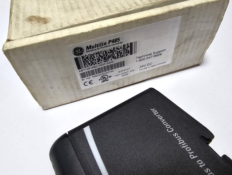 GE AB7125 ABC-PDP-GEM Multilin P485 Modbus to Profibus Converter - New