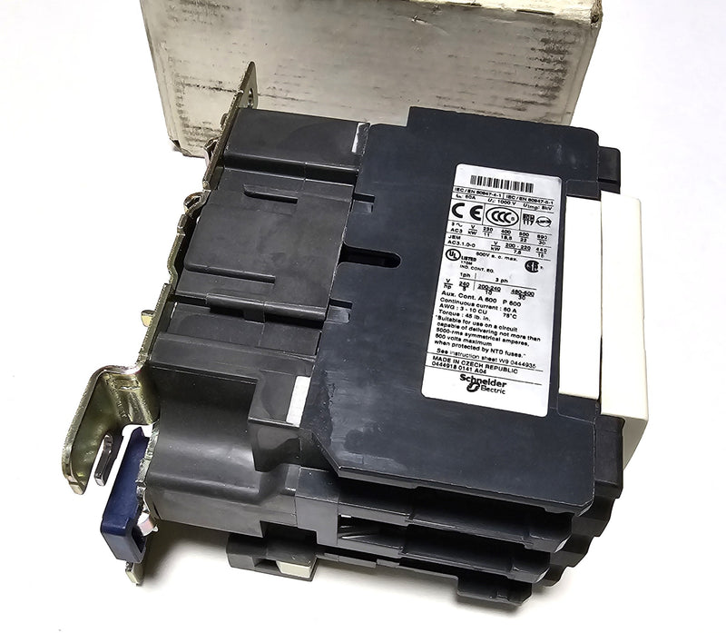 Telemecanique LC1 D40G7 Contactor 120V Coil 60A - New