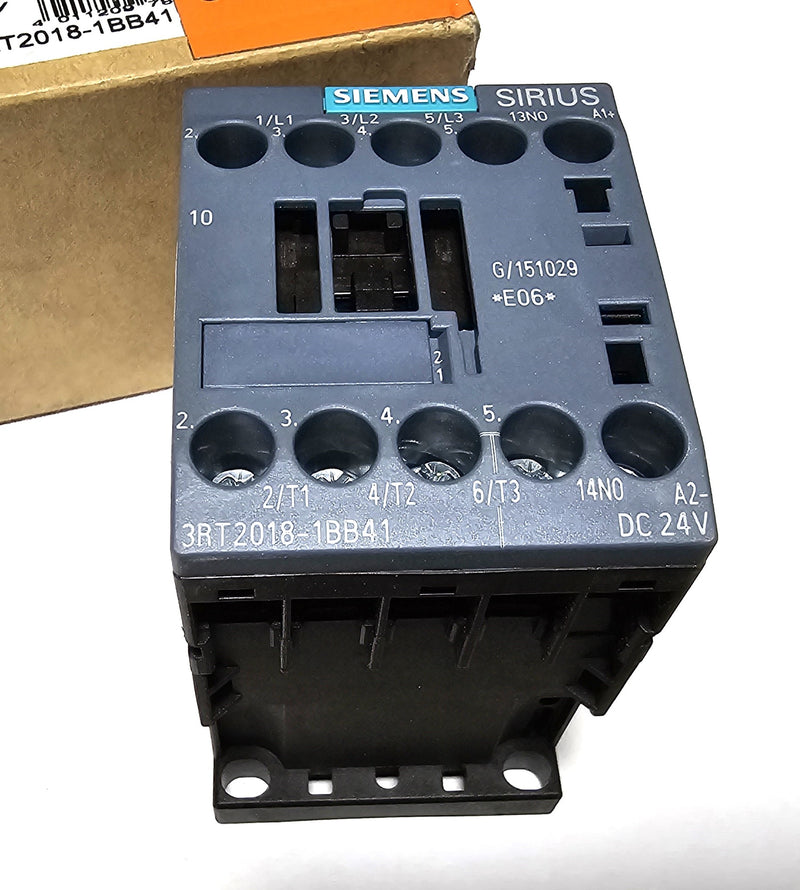 Siemens 3RT2018-1BB41 24VDC Coil Contactor - New