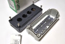 Schneider XALD04H7 4-Hole Control Box / Enclosure - New