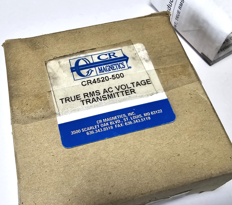 CR Magnetics CR4520-500 True RMS AC Voltage Transmitter - New