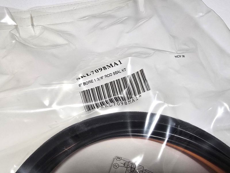 Parker SKL7098MA1 6" Bore 1-3/8" Rod Cylinder Repair Seal Kit - New