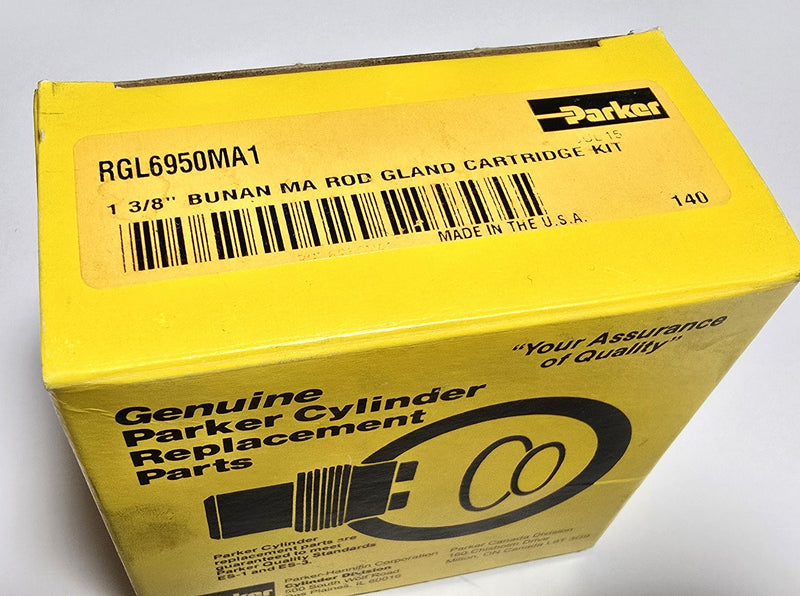 Parker RGL6950MA1 1-3/8" Bunan MA Rod Gland Cartridge Kit - New
