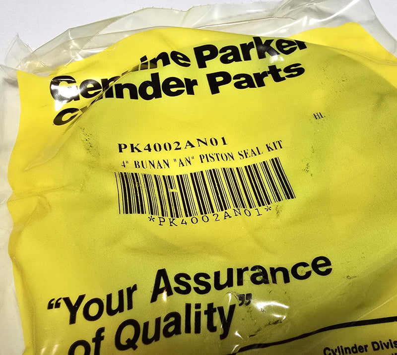 Parker PK4002AN01 4" Bunan AN Piston Seal Kit - New