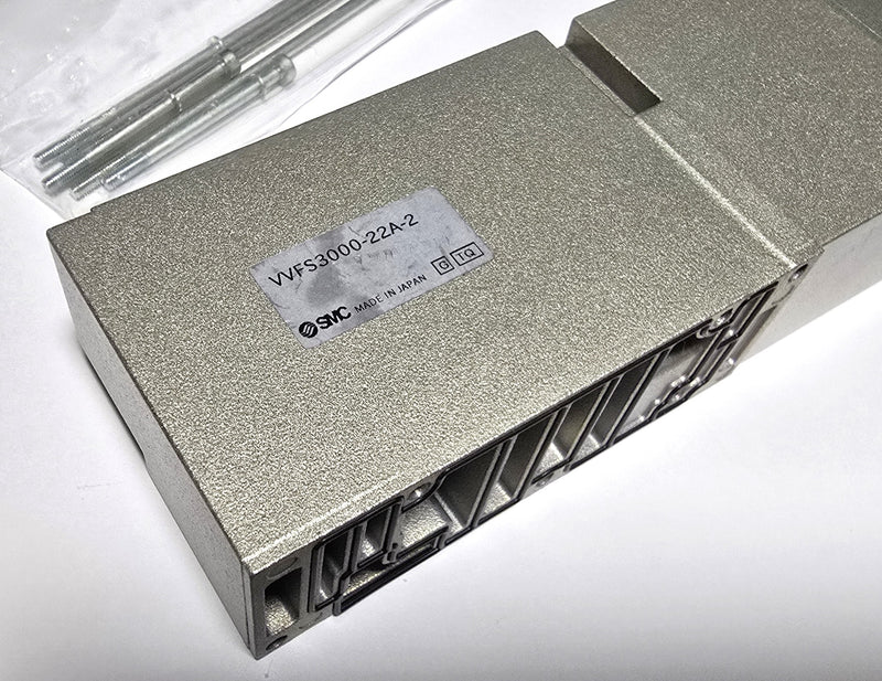SMC VVFS3000-22A-2 Pneumatic Valve Manifold - New