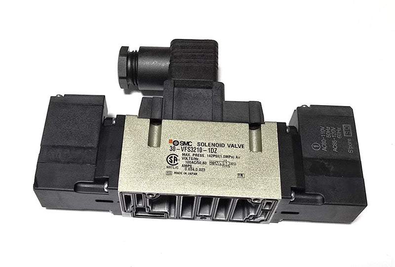 SMC 30-VFS3210-1DZ Dual 120VAC Solenoid Pneumatic Valve - New
