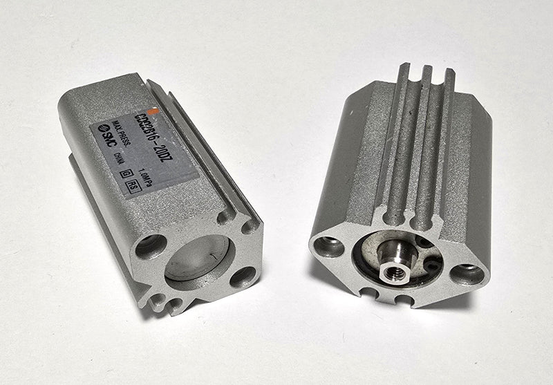 SMC CDQ2B16-20DZ ( Lot of 2 ) Compact Cylinder 16mm Bore 20mm Stroke - New