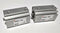 SMC CDQ2B16-20DZ ( Lot of 2 ) Compact Cylinder 16mm Bore 20mm Stroke - New