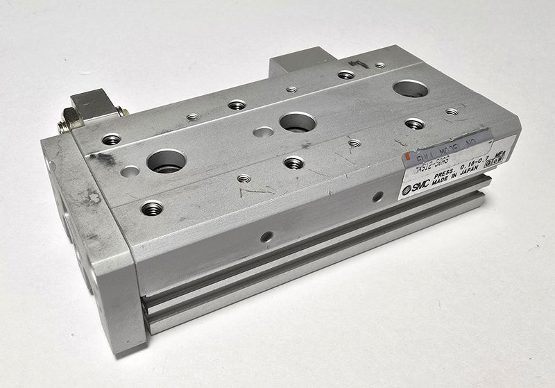 SMC MXS12-50AS Dual Rod Guided Pneumatic Slide Cylinder