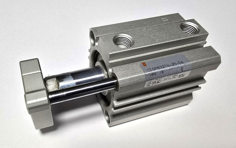 SMC CDQMB32TN-25-DA Compact Guide Rod Cylinder - New